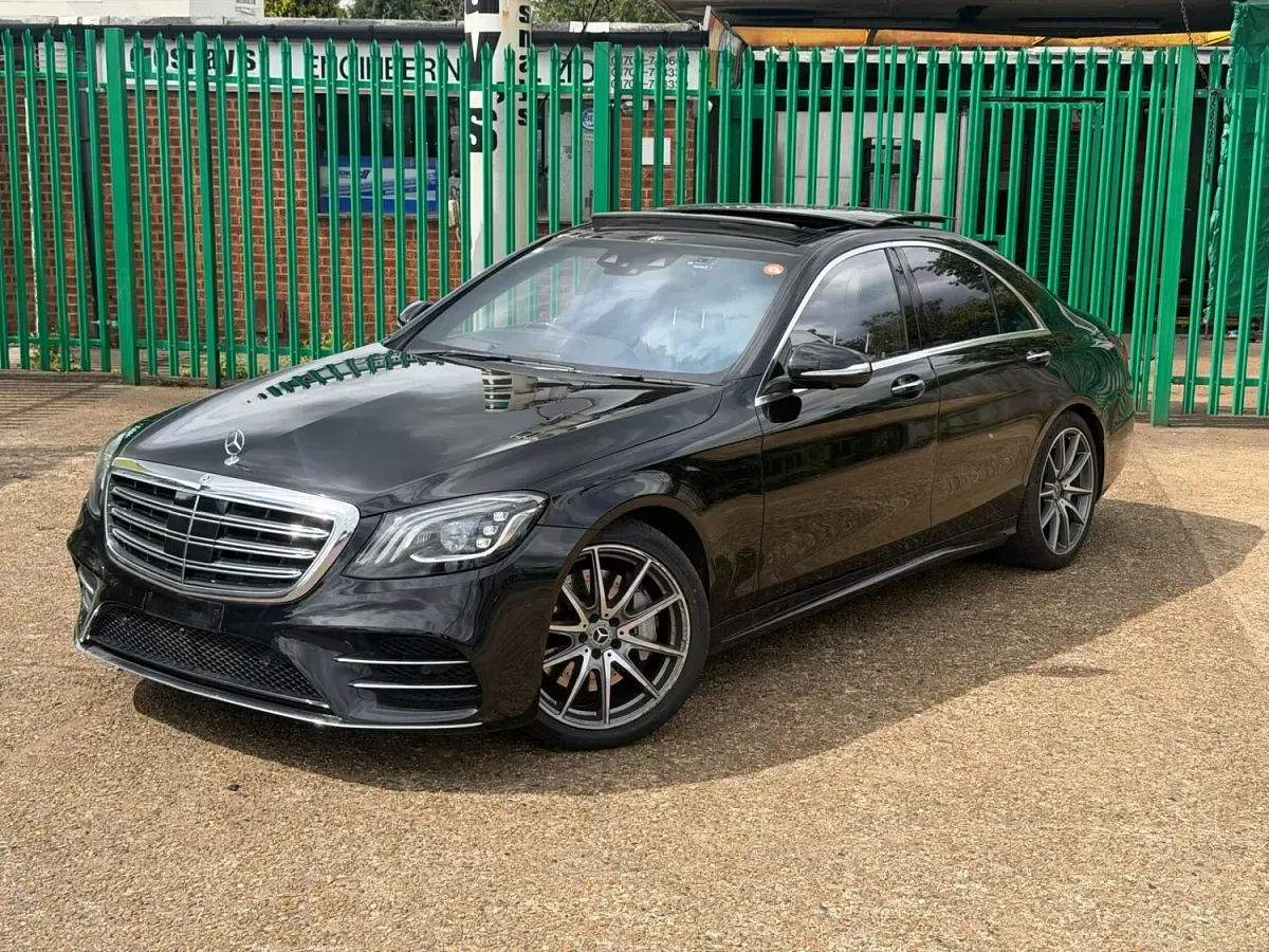 Used Mercedes S400 AMG Line Premium 340 HP (250 kW) 2018 Black Sedan