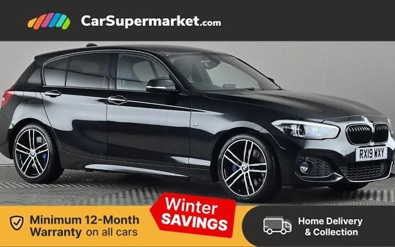 Black Used 2019 BMW 125 Efficient Dynamics Hatchback | £17,397 (Fair price) - Image 1/3
