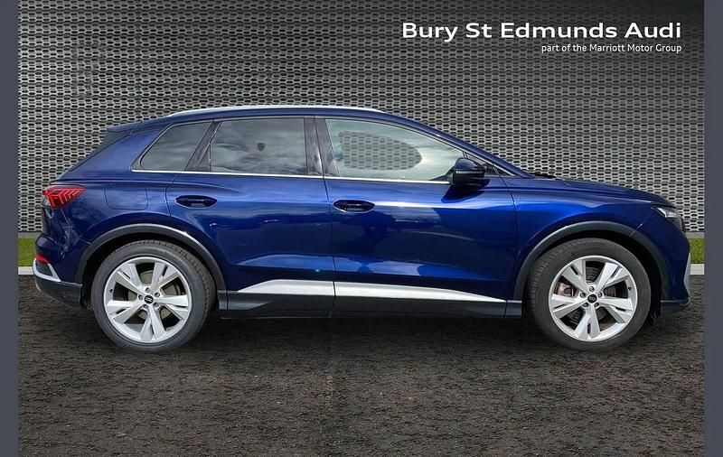 Used Audi Q4 e-tron S-Line 150 kW (204 HP) 2023 Blue SUV