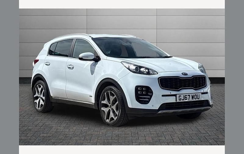 Begagnad Kia Sportage GT-Line 134 HK (98 kW) 2017 Vit SUV
