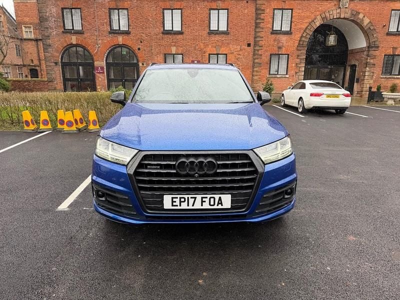 Used Audi Q7 S-Line 2017 Blue SUV