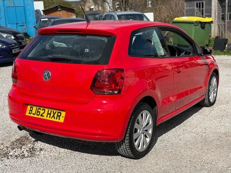Used VW Polo SEL 2012 Red Hatchback