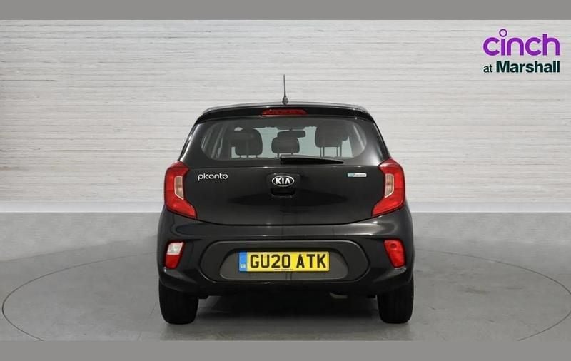 Used Kia Picanto 83 HP (61 kW) 2020 Black Hatchback