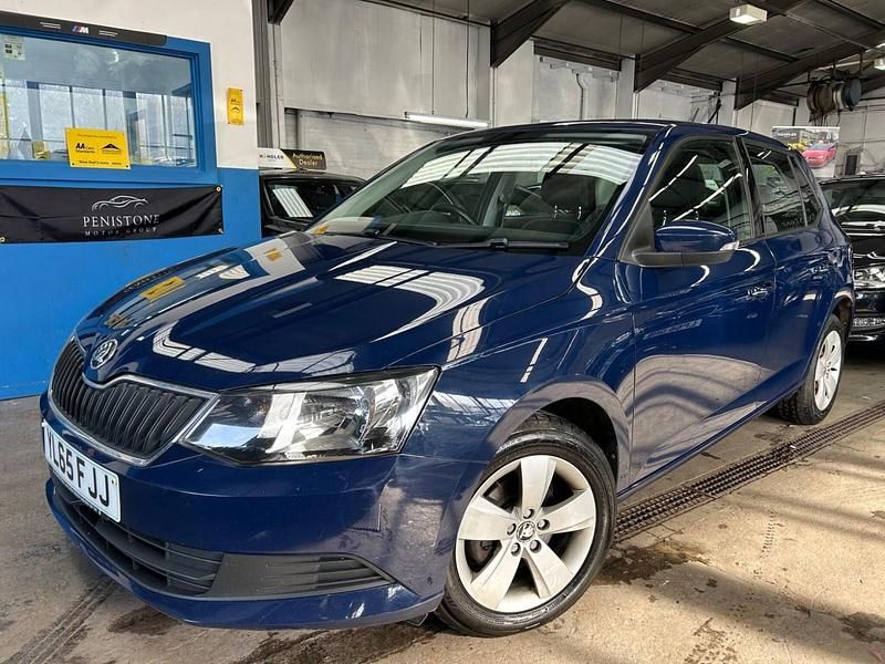 Used Skoda Fabia SE 2016 Blue Hatchback