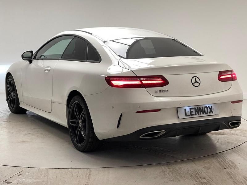 Used Mercedes E300 AMG line 245 HP (180 kW) 2018 White Coupe