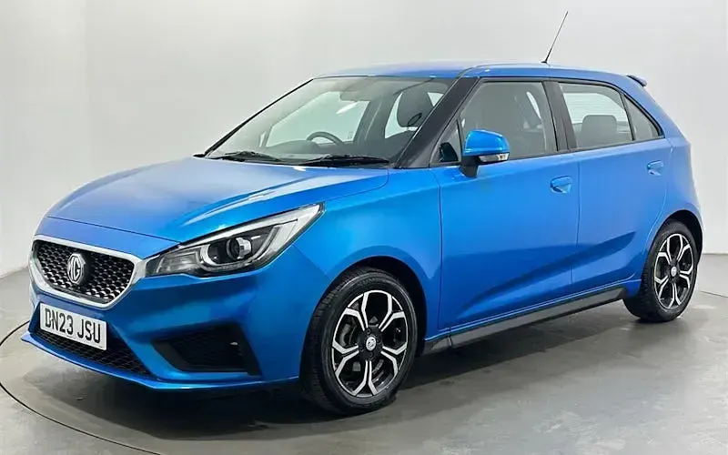 Used MG MG3 Excite 106 HP (77 kW) 2023 Blue Hatchback