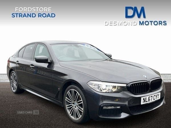 Grey Used 2017 BMW 530e M Sport Sedan | £16,998 (Expensive) - Image 1/4