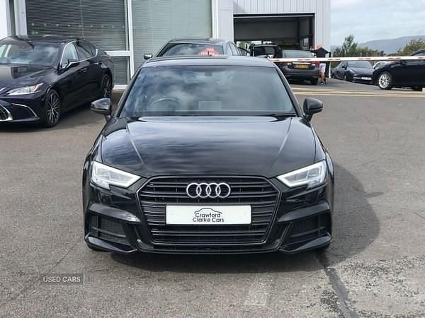 Used Audi A3 Black Edition 150 HP (110 kW) 2018 Black Hatchback