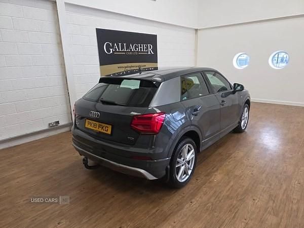 Used Audi Q2 S-Line 116 HP (85 kW) 2018 Grey SUV