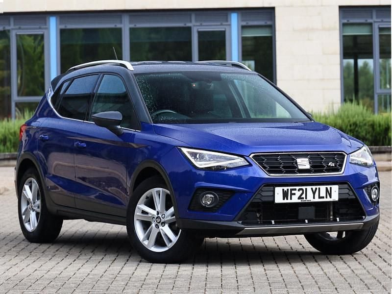 Blue Used 2021 Seat Arona FR SUV | £12,498 (Fair price) - Image 1/4