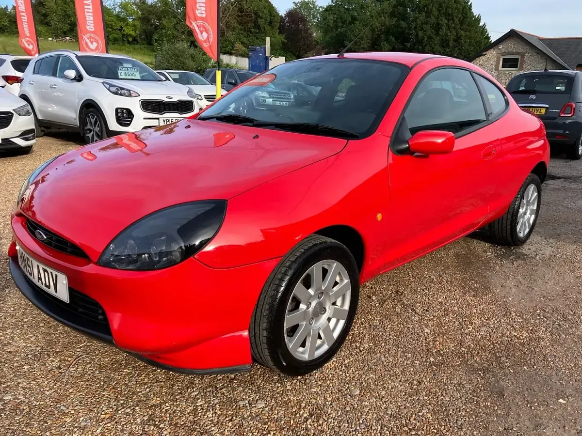 Used Ford Puma 125 HP (91 kW) 2001 Red Coupe