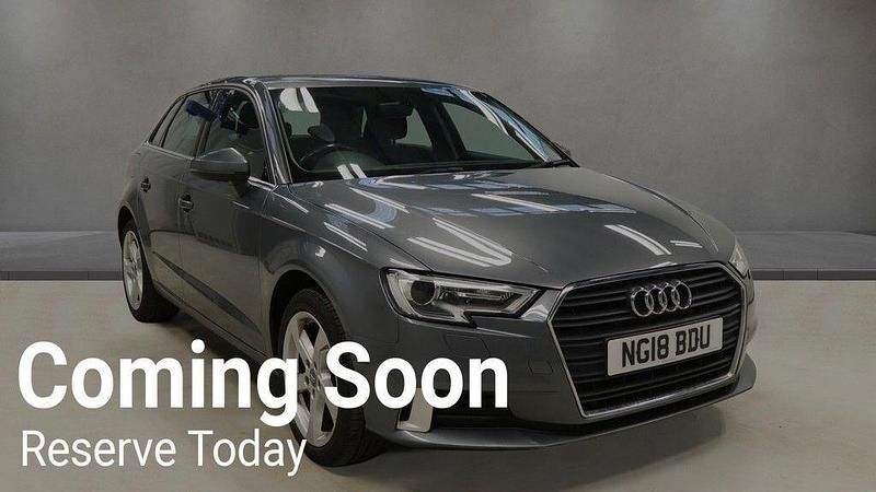Used Audi A3 Sportback Sport 2018 Grey Hatchback