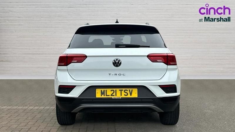 Used VW T-Roc Black Edition 150 HP (110 kW) 2021 White SUV