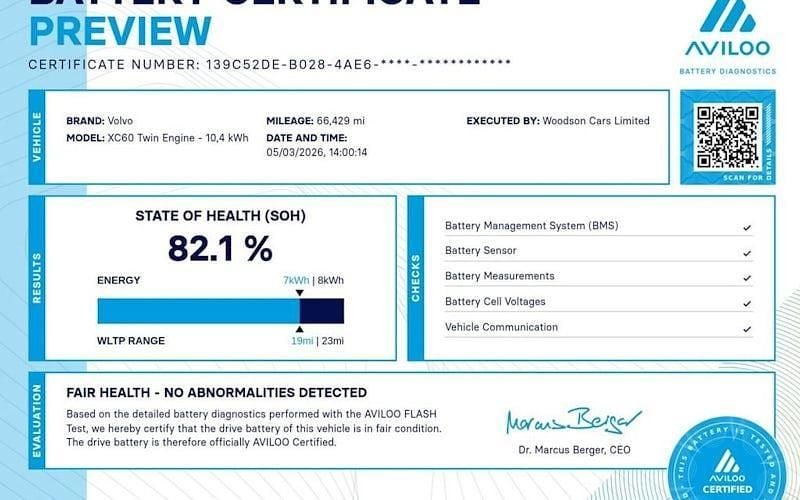 Used Volvo XC60 R-Design Pro 407 HP (299 kW) 2017 Blue SUV