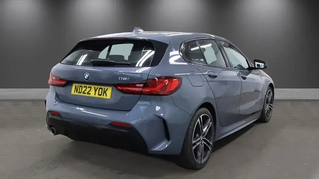 Used BMW 118 M Sport 136 HP (100 kW) 2022 Grey Hatchback
