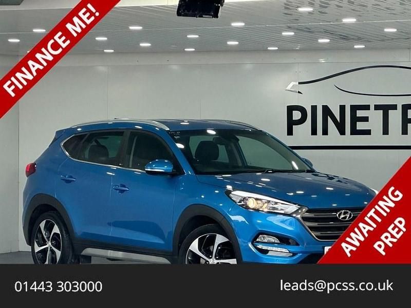 Used Hyundai Tucson Edition 177 HP (130 kW) 2018 Blue SUV
