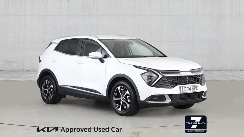 White Used 2024 Kia Sportage 2 SUV | £27,500 (Good price) - Image 1/4