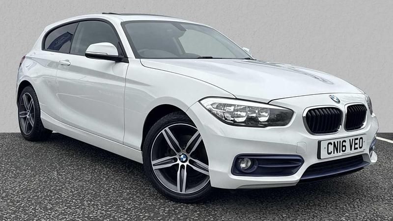 White Used 2016 BMW 118 Sport Line Hatchback | £6,190 (Good price) - Image 1/4