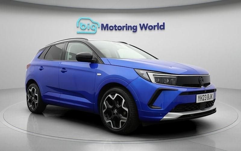 Used Vauxhall Grandland X Ultimate 131 HP (96 kW) 2023 Blue SUV