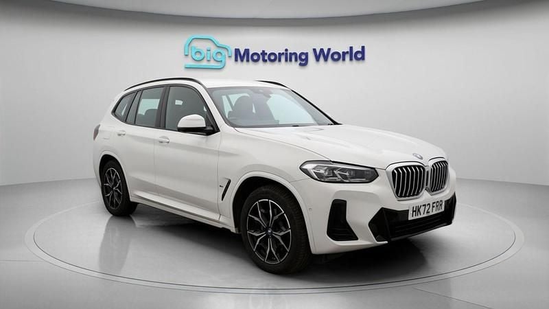 Used BMW X3 M Sport 292 HP (214 kW) 2022 White SUV