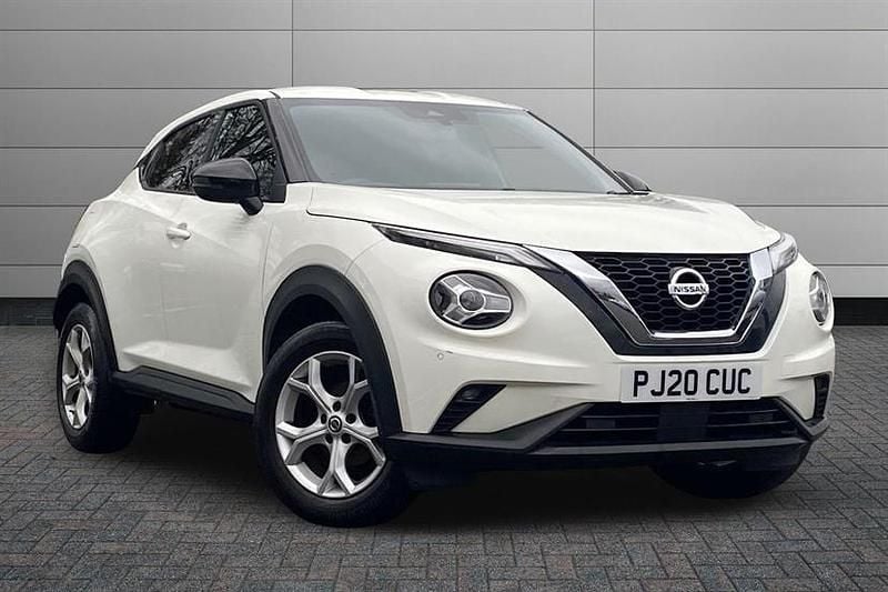 Arctic white Used 2020 Nissan Juke N-Connecta SUV | £10,495 (Super price) - Image 1/3