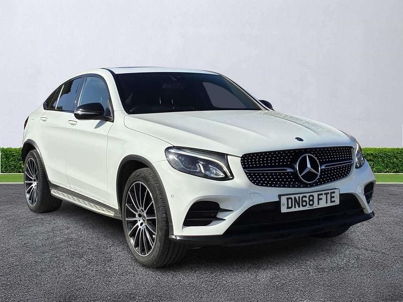 Used Mercedes GLC250 AMG Line Premium 2018 White Coupe