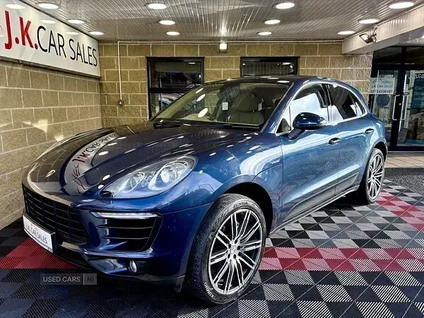Used Porsche Macan S 255 HP (187 kW) 2015 Blue SUV