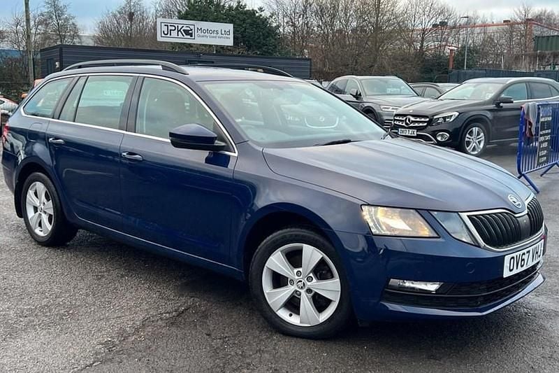 Blue Used 2017 Skoda Octavia SE Technology Estate | £8,995 (Fair price) - Image 1/1