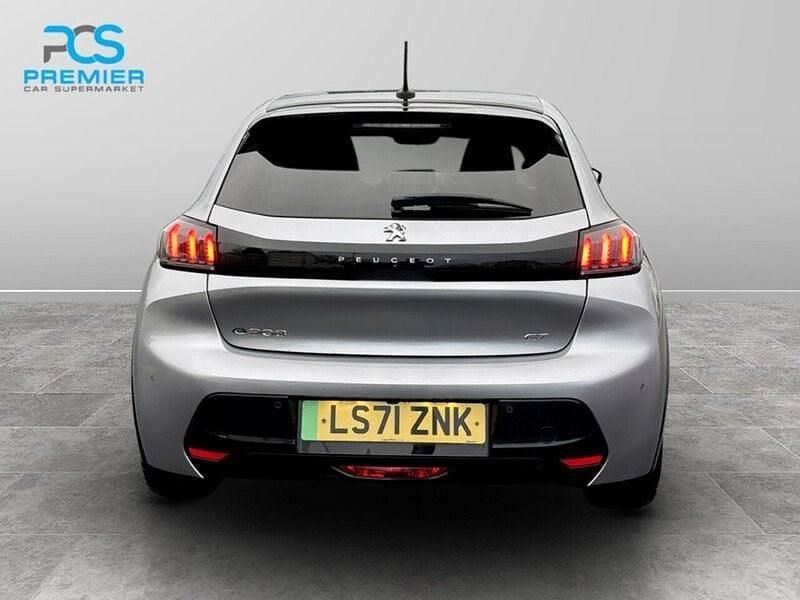 Used Peugeot e-208 GT 100 kW (136 HP) 2021 Grey Hatchback