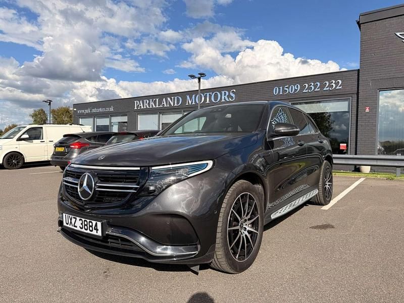 Used Mercedes EQC400 AMG line 300 kW (408 HP) 2021 Grey SUV