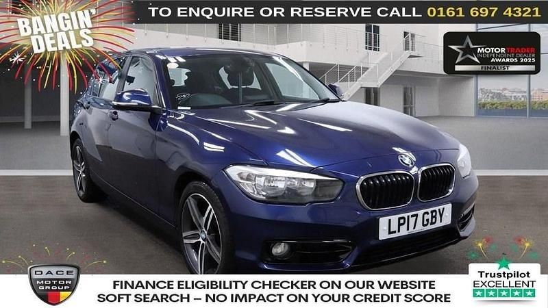 Blue Used 2017 BMW 118 Sport Line Hatchback | £10,940 (Fair price) - Image 1/3