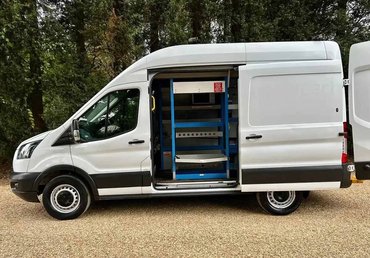 Used Ford Transit 130 HP (95 kW) 2019 White Van