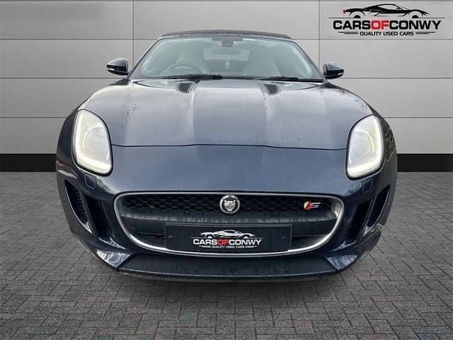 Used Jaguar F-Type S 340 HP (250 kW) 2014 Blue Cabriolet