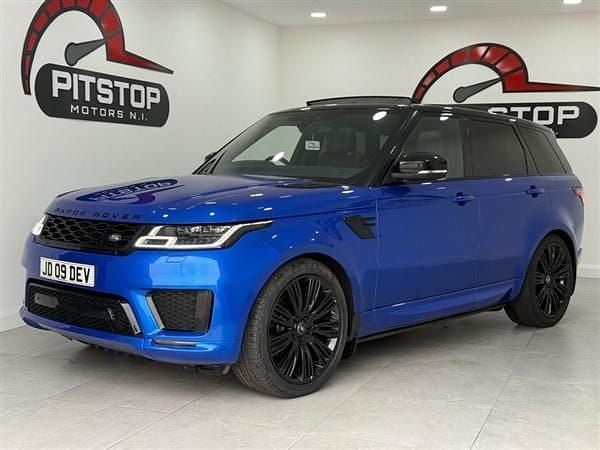 Blue Used 2018 Land Rover Range Rover Sport HSE Dynamic SUV | £26,995 (Expensive) - Image 1/4