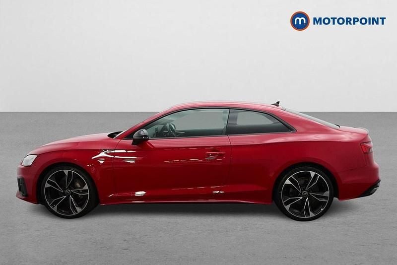 Used Audi A5 Black Edition 245 HP (180 kW) 2022 Red Coupe