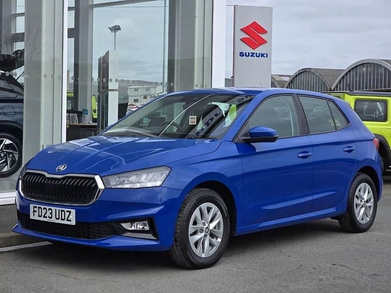Used Skoda Fabia Comfort 2023 Blue Hatchback