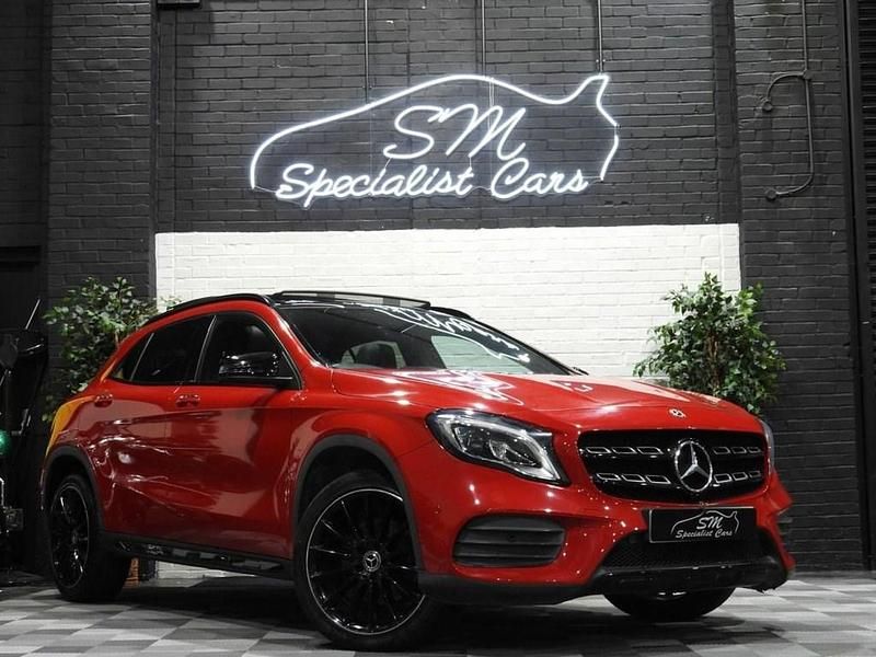 Red Used 2018 Mercedes GLA220 AMG line SUV | £17,490 (Fair price) - Image 1/4