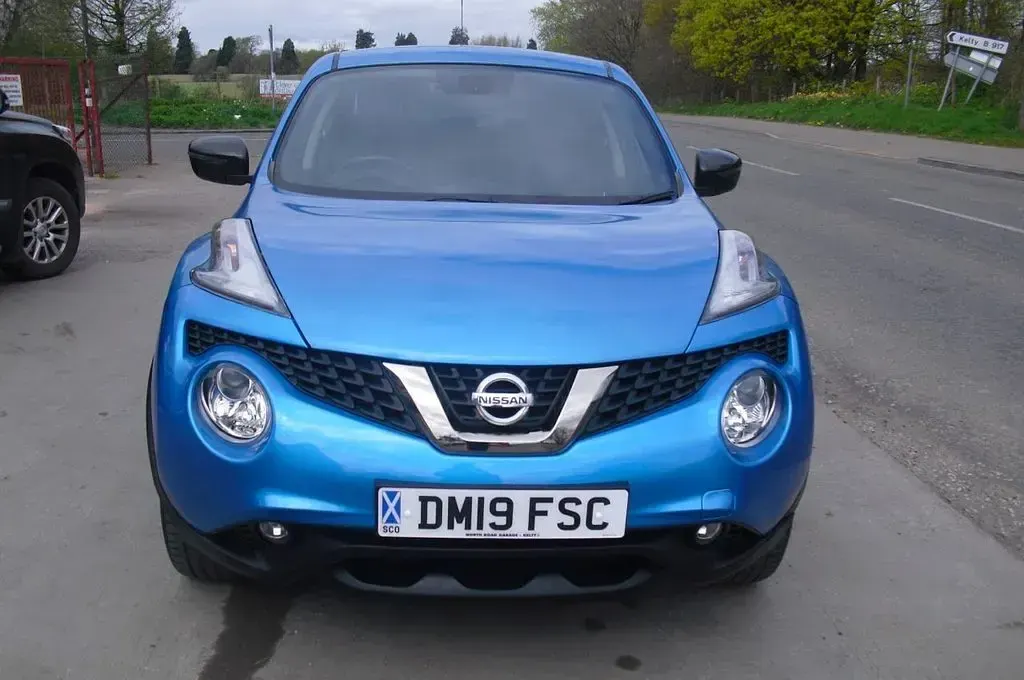 Used Nissan Juke 112 HP (82 kW) 2019 Blue SUV