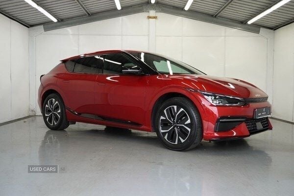 Red Used 2022 Kia EV6 2 SUV | £24,495 (A bit pricey) - Image 1/4