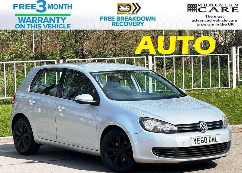 Used VW Golf VI Match 105 HP (77 kW) 2010 Silver Hatchback