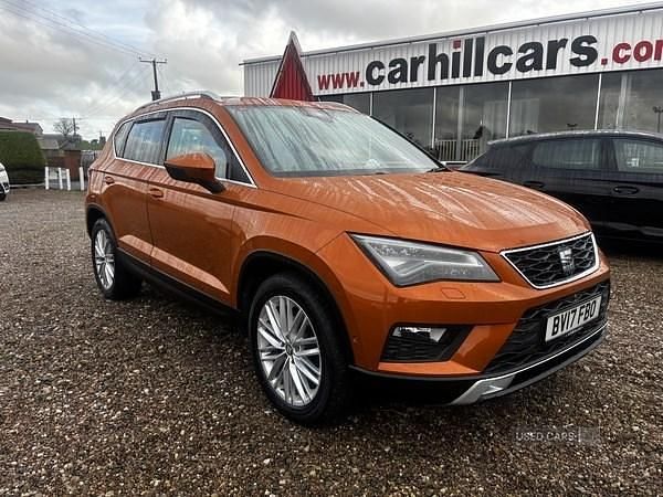 Used Seat Ateca 4Drive 150 HP (110 kW) 2017 Orange SUV