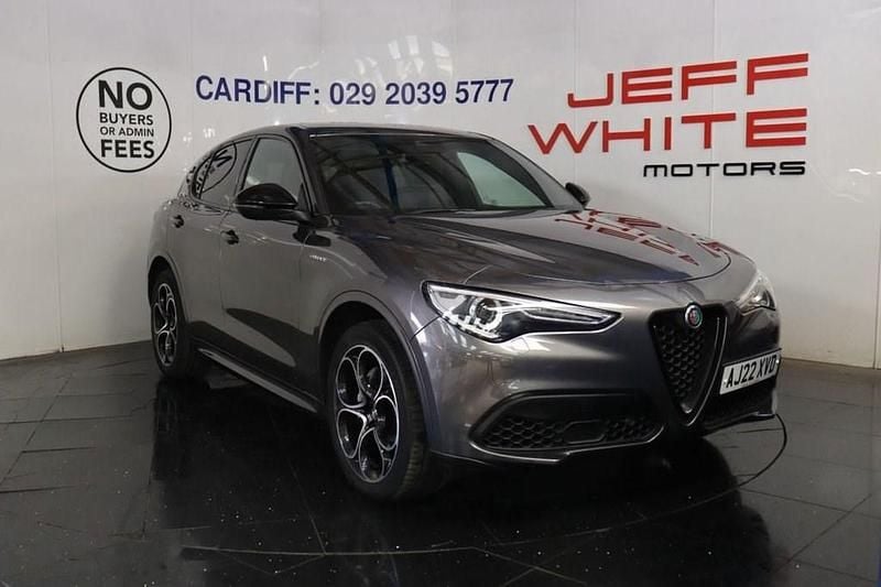 Grey Used 2022 Alfa Romeo Stelvio Veloce SUV | £27,988 (Good price) - Image 1/4