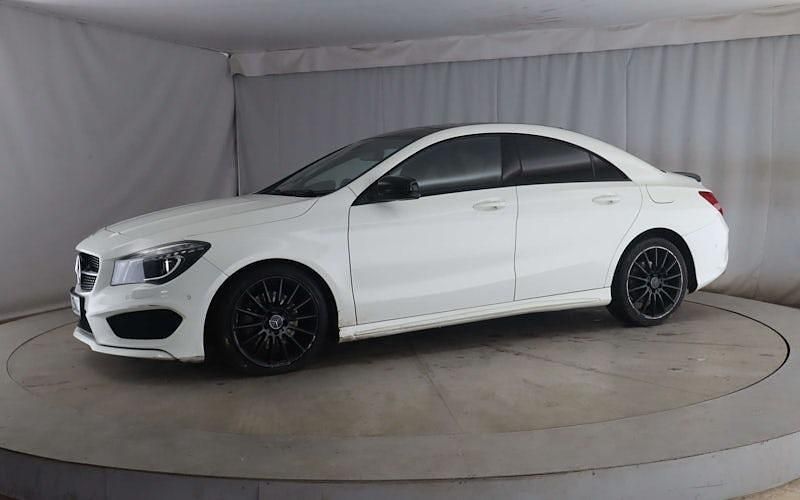 Used Mercedes CLA220 AMG 170 HP (125 kW) 2013 White Sedan