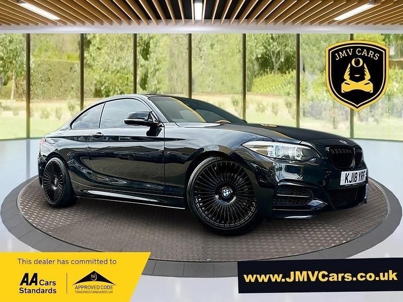 Black Used 2018 BMW M240 M Sport Coupe | £23,975 (Expensive) - Image 1/2