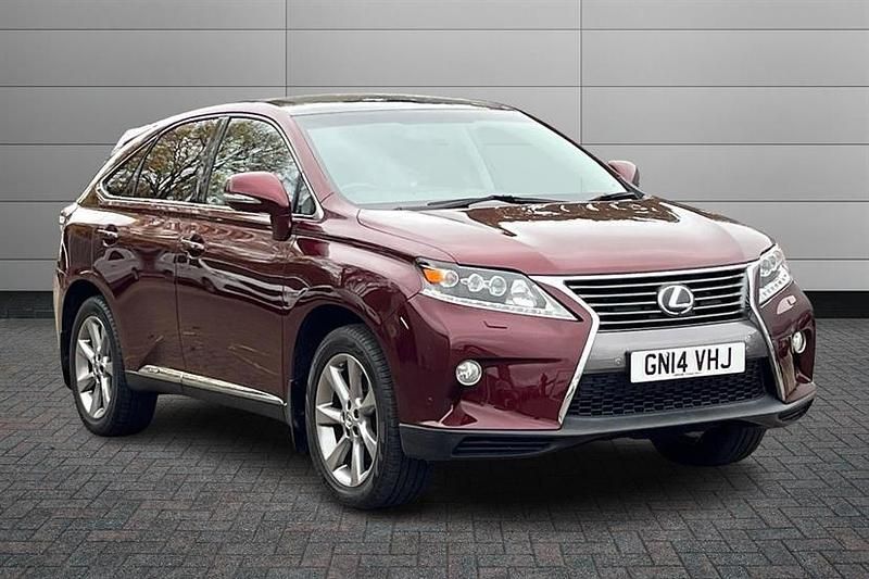 Burgundy red Used 2014 Lexus RX450h SUV | £13,490 (Fair price) - Image 1/2