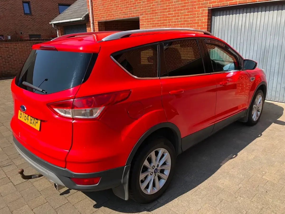 Used Ford Kuga Titanium 150 HP (110 kW) 2014 Red SUV