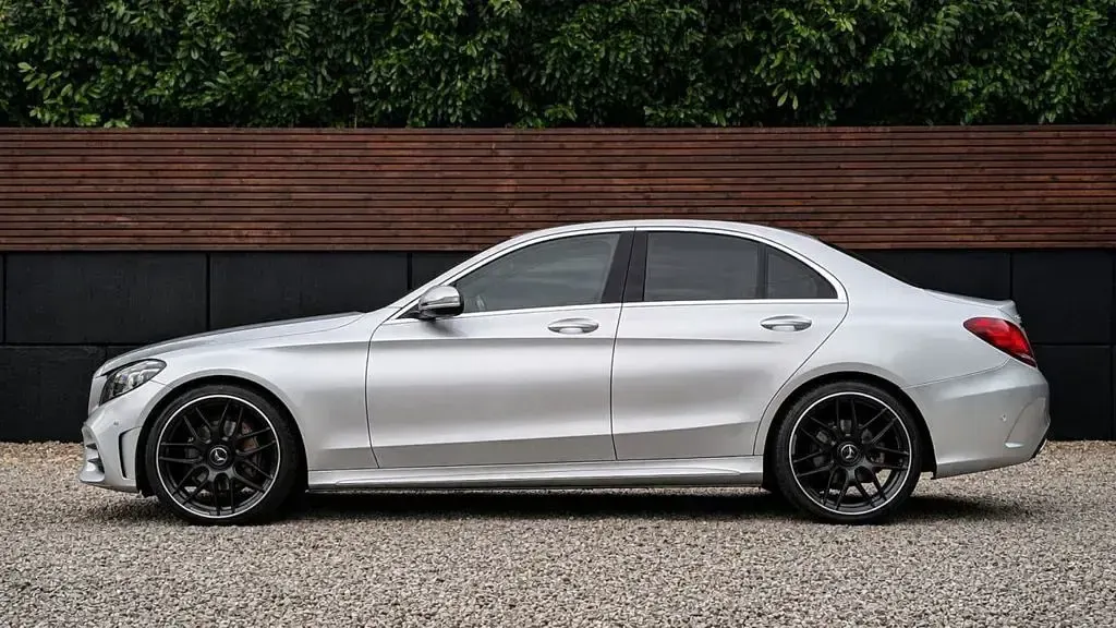 Used Mercedes C220 AMG Line Premium 2020 Silver Sedan