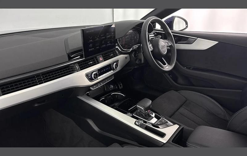 Used Audi A5 S-Line 150 HP (110 kW) 2023 Navarra blue Coupe