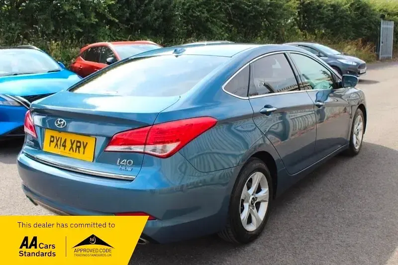 Used Hyundai i40 Style 2014 Blue Sedan