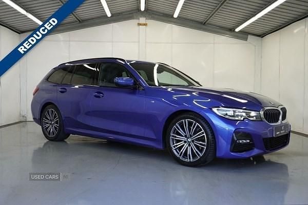Blue Used 2020 BMW 320 M Sport Estate | £23,795 (Fair price) - Image 1/4